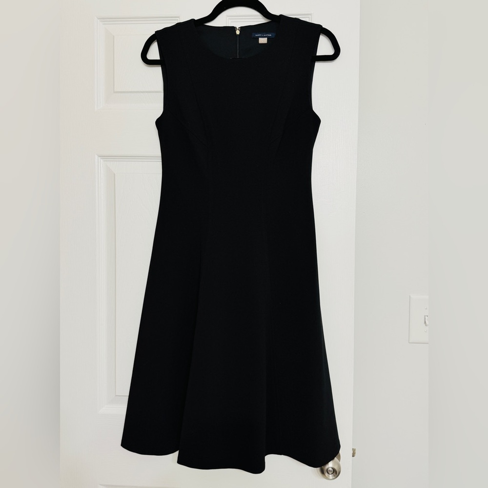 Classic Black Sleeveless A-Line Dress by Tommy Hilfiger